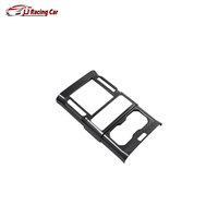 Cache de console centrale en plastique aspect carbone pour levier de vitesses et porte-gobelet, accessoires intérieurs compatibles avec Jetour Zongheng G700