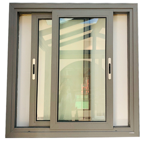 Nhà Cung Cấp Cửa Sổ Thiết Kế Vỉ Nướng Kim Loại Sắt Hiện Đại Bán Sỉ Cửa Sổ Trượt Nhôm - Product Image 4