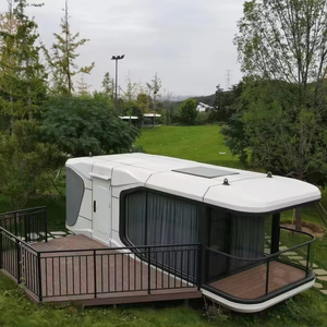 2025 Capsule d'espace modulaire durable de maison en acier préfabriquée de maison de luxe minuscule pour l'usage d'hôtel <span class=keywords><strong>Sleepin</strong></span> - Product Image 2