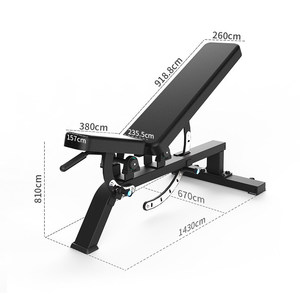 <span class=keywords><strong>Banco</strong></span> flybird ajustable para gimnasio personalizado, equipo de fitness, ejercicio de peso libre para <span class=keywords><strong>abdomen</strong></span>, <span class=keywords><strong>Banco</strong></span> plano caliente, prensa, mancuerna para el hogar - Product Image 3