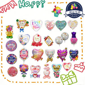 Oferta Especial: Nuevo Diseño de Cesta de Flores para el Día de la Madre, Globos de Aluminio en Forma de Corazón, Globo de Aluminio con Impresión en Forma de Ramo, Decoración para Fiestas - Product Image 6