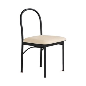 Cross-border retro <b>small</b> apartment home dining table set, creative upholstered seat <b>cushions</b> and backrest chairs, modern - Product Image 5