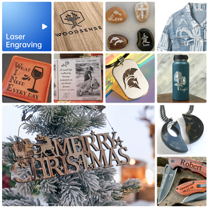 Sculpfun S10 S9 S6 Máy Khắc <span class=keywords><strong>Laser</strong></span> Acrylic Thẻ Kim Loại Máy Cắt <span class=keywords><strong>Laser</strong></span> Trang Sức Thủy Tinh Vải Chìa Khóa Cầm Tay Bằng Gỗ - Product Image 4