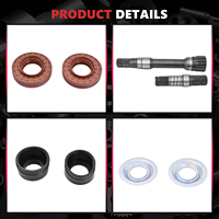 Kit d'arbre intérieur intermédiaire d'essieu différentiel avant droit compatible avec Dodge Ram 1500 2012-2021 Remplacer 68257421AF