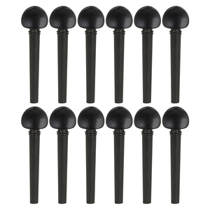 Juego de clavijas de violonchelo negras de ébano duradero, todos los tamaños, 1/8, 1/4, 2/4, 3/4, 4/4, 1/2, instrumentos musicales en stock, accesorios al por mayor - Product Image 1