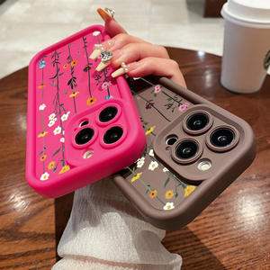 आकाश-आंखों की सीढियाँ छोटे ताजा फूल वाली बेल मोबाइल फोन सुरक्षात्मक कवर 15 14 13 12 11 प्रो मैक्स सॉफ्ट शेल के लिए उपयुक्त - Product Image 5