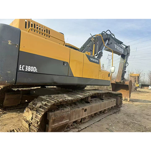 Excavadora Usada Volvo EC380DL 90% Nueva, Máquina de Segunda Mano de 38 Toneladas, Económica, en Funcionamiento Normal, Disponible en Stock - Product Image 1