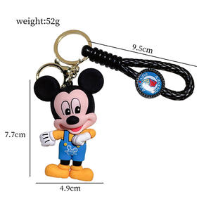 2025 <strong>Mickeyed</strong> <strong>Mouse</strong> Keychain PVC Figure Car Keyring Gift - Product Image 5