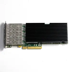 High Quality X520-DA4 Bulk Stock 10 Gb 4-Port SFP+ NIC X520-DA2 82599ES X710-DA2 Ethernet Card For Desktop Pc