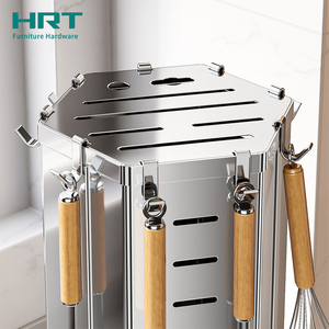 Accessoires de <span class=keywords><strong>meubles</strong></span>, porte-ustensiles de cuisine rotatif à 360 degrés avec base stable antidérapante - Product Image 1