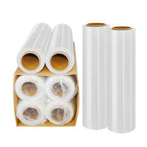 Factory Price Soft Moisture Proof <b>Pallet</b> Stretch <b>Wrap</b> Film Cast Stretch Film Shrink <b>Wrap</b> Film - Product Image 1