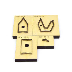 Matrices de découpe personnalisables de haute qualité pour pendentif de grue <span class=keywords><strong>en</strong></span> <span class=keywords><strong>origami</strong></span>, adaptées aux ampoules, au <span class=keywords><strong>tissu</strong></span>, au cuir et aux boîtes <span class=keywords><strong>en</strong></span> papier. - Product Image 2