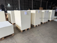 Papier absorbant blanc pur de 1,5 mm, taille personnalisée disponible pour sous-verres, désodorisants de voiture, bandes de parfum, cartes imprimées