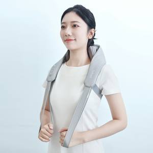 Masajeador de cuello y hombros Shiatsu profundo de compresa caliente multifuncional inteligente inalámbrico eléctrico para aliviar el dolor - Product Image 2
