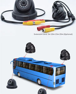 Caméra <span class=keywords><strong>de</strong></span> surveillance latérale AHD étanche IP68 à objectif unique 1080P avec vision nocturne pour véhicules lourds et camions - Product Image 4