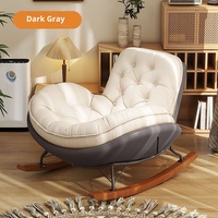 Canapé pouf pingouin moderne imperméable en cuir PU, une place, confort moelleux, housse amovible, pour salon et chambre, luxe décontracté
