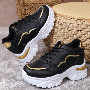 Chaussures décontractées tendance rétro pour femmes, grande taille, de haute qualité, à lacets, à talon compensé, pour l'hiver – Vente en gros - Product Image 6
