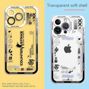เคสโทรศัพท์แฟชั่นสำหรับ <span class=keywords><strong>iPhone</strong></span> 14 Pro Max 13 12 11 Pro Max Mini XR XS X 8 7 6 6S Plus <span class=keywords><strong>SE</strong></span> <span class=keywords><strong>2020</strong></span> ซิลิโคนนิ่ม - Product Image 4