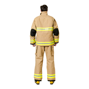 Tuta Antincendio Strutturale NFPA 1971 2018 in Nomex con Componenti in Gomma, Categoria 3 di Protezione, Modello Integrale per Vigili del Fuoco - Product Image 4