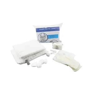 CE ISO approved Hospital Natural Baby Delivery Pack Disposable Surgical Birth Kit with EO sterile