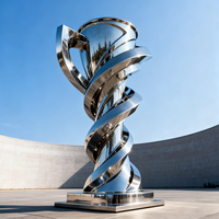 Trophée Sculpté 3D en Acier Inoxydable Poli 2025 – Moulage et Gravure Personnalisables, Couleurs et Logo au Choix, Design Moderne Football et Basketball