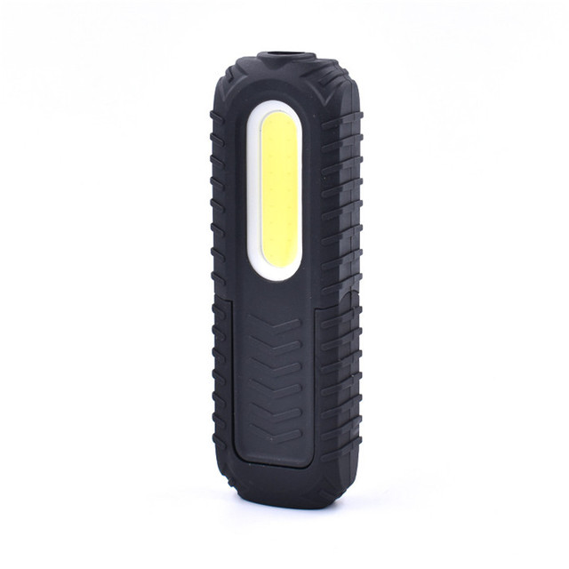 2 in 1 Rechargeable Led Work Light Portable Built-in Battery Flashlight Magnetic COB Work Light for Emergency Car Repairing