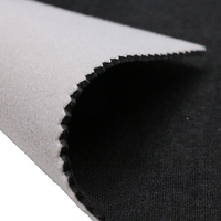 Tissu néoprène laminé en velours de 2 mm, super doux, avec support élastique