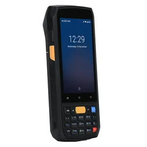 Android Genggam Kasar PDA Komputer 1D/2D Barcode Scanner 5000 MAh dengan Honeywell Mesin Scan