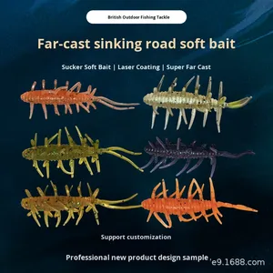<span class=keywords><strong>Esca</strong></span> Artificiale Morbida 5.8cm/1.5g 4.5cm/1.1g per <span class=keywords><strong>Pesca</strong></span> Selvatica, <span class=keywords><strong>con</strong></span> Testa Piombata Invertita e Amo Galleggiante, per Bass e Pesci Testa di Serpente - Product Image 3