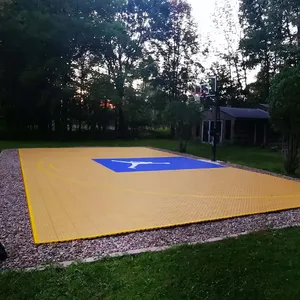 Removable Basketball Floor Indoor Sports Flooring <strong>Tiles</strong> Outdoor Interlocking <strong>3x3</strong> Basketball Court Flooring - Product Image 3