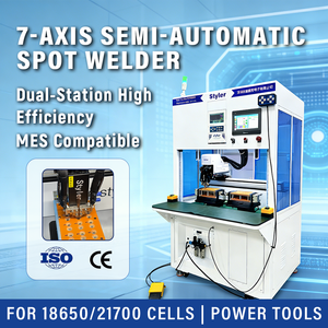 Máquina de Soldadura por Puntos Automática de Alta Velocidad STYLER para Celdas 18650 / 21700 - Product Image 2