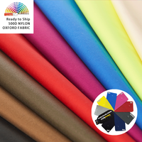 Tissu Cordura en nylon 500D imperméable avec revêtement PU résistant à l'abrasion pour sac à dos tactique et équipement de plein air