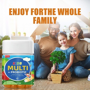 Хит продаж, вегетарианские продукты собственной торговой марки, веганские Детские поливитаминные жевательные конфеты, несколько пробиотиков, жевательная резинка для повышения иммунитета - Product Image 4