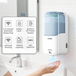 Dispensador de Jabón Líquido Automático con Sensor Táctil para Montar en la Pared del Baño, 1000 ml, para Hospitales y Baños - Product Image 4
