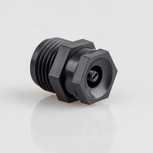 Boquilla Centrífuga de Plástico de 1/2 Pulgada para Nebulización, Riego Agrícola y de Jardín, Color Negro, Marca Yujia - Product Image 3