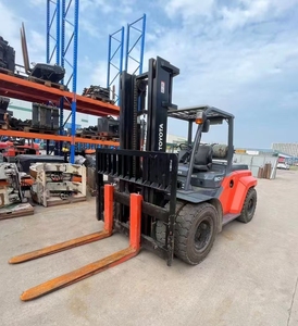 Montacargas Toyota 8T Usados a Precio Económico, Motor de Gas Licuado, Maquinaria de Construcción de Ingeniería Usada, Maquinaria de Movimiento de Tierras - Product Image 5