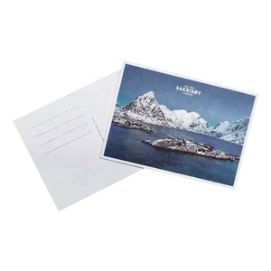 Custom Logo Design Both Sides Printed Art Paper Business Thank You Greeting Cards Custom Offset Paper <strong>Postcard</strong> - Product Image 6