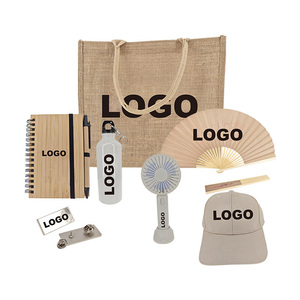 AI-MICH Anniversary Eco Gift Set Sustainable Corporate Custom Logo Green Promotional Souvenir Business