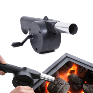 Souffleur d'air manuel miniature en gros, soufflette portable pour barbecue, ventilateur pour pique-nique, camping, essentiels pour la grillade en extérieur - Product Image 4