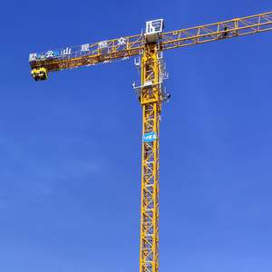 Grue à tour DAHAN 10 tonnes DH168-7013-10T Portée 70m Hauteur maximale 200m pour projets de construction de bâtiments de grande hauteur et de ponts - Product Image 3