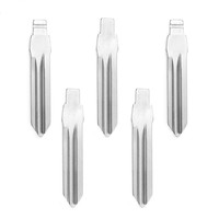 200 pièces/lot lame de clé de voiture vierge en métal non coupée avec boîte pour JMD VVDI KEYDIY KD télécommande