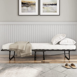 14.043 Letto <span class=keywords><strong>Pieghevole</strong></span> in Metallo da 4 Pollici <span class=keywords><strong>con</strong></span> <span class=keywords><strong>Materasso</strong></span>, Letto da Campeggio <span class=keywords><strong>Pieghevole</strong></span>, Letti Pieghevoli in Memory Foam per Adulti e Bambini - Product Image 6