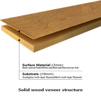 Escaliers en bois empilés de lumière LED de type U moderne haut de gamme personnalisés pour une application intérieure pour les hôtels appartements villas verre