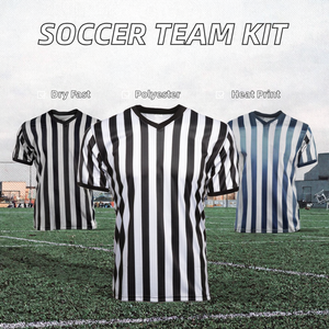 قمصان تدريب كرة القدم للرجال مخصصة مرقمة فريق كرة القدم زي الحكم - Product Image 3