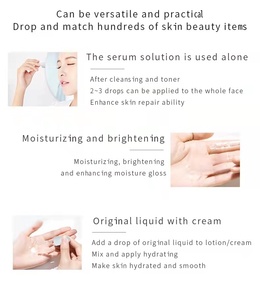Sérum Visage Liquide 30ml à <span class=keywords><strong>la</strong></span> Niacinamide, Acide Hyaluronique, Acide Salicylique et <span class=keywords><strong>Aloe</strong></span> <span class=keywords><strong>Vera</strong></span>, Éclaircissant, Réducteur de Pores et Anti-Rides - Product Image 5