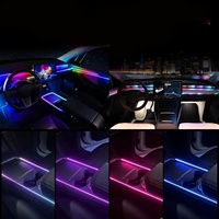 Bande LED néon flexible personnalisée 06x13 pour éclairage d'ambiance intérieur de voiture RGB RGBW, bande en silicone flexible pour éclairage décoratif automobile