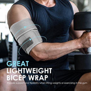 Manga de compresión ligera para <span class=keywords><strong>codo</strong></span> con correa de presión y costuras reforzadas para soporte de <span class=keywords><strong>codo</strong></span> en el gimnasio - Product Image 4