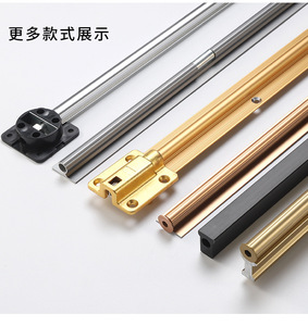 GQK GL0949 Cabinet Handles Aluminum Alloy Adjustable Durable Multi-Function Wardrobe Door Panel for Bedroom Kitchen <b>Drawer</b> Use - Product Image 6