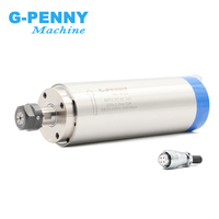 Water Cooled Spindle 2.2KW ER20 D80 Spindle Motor 220v/380v 4 Pcs Bearings High genauigkeit Long typ 80*230mm CNC fräsen Machine