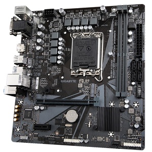 Carte mère GIGABYTE H610M H DDR4 compatible avec les processeurs de 12e génération 12400F LGA1700 M-ATX, condensateurs à semi-conducteurs compacts, efficacité améliorée - Product Image 4